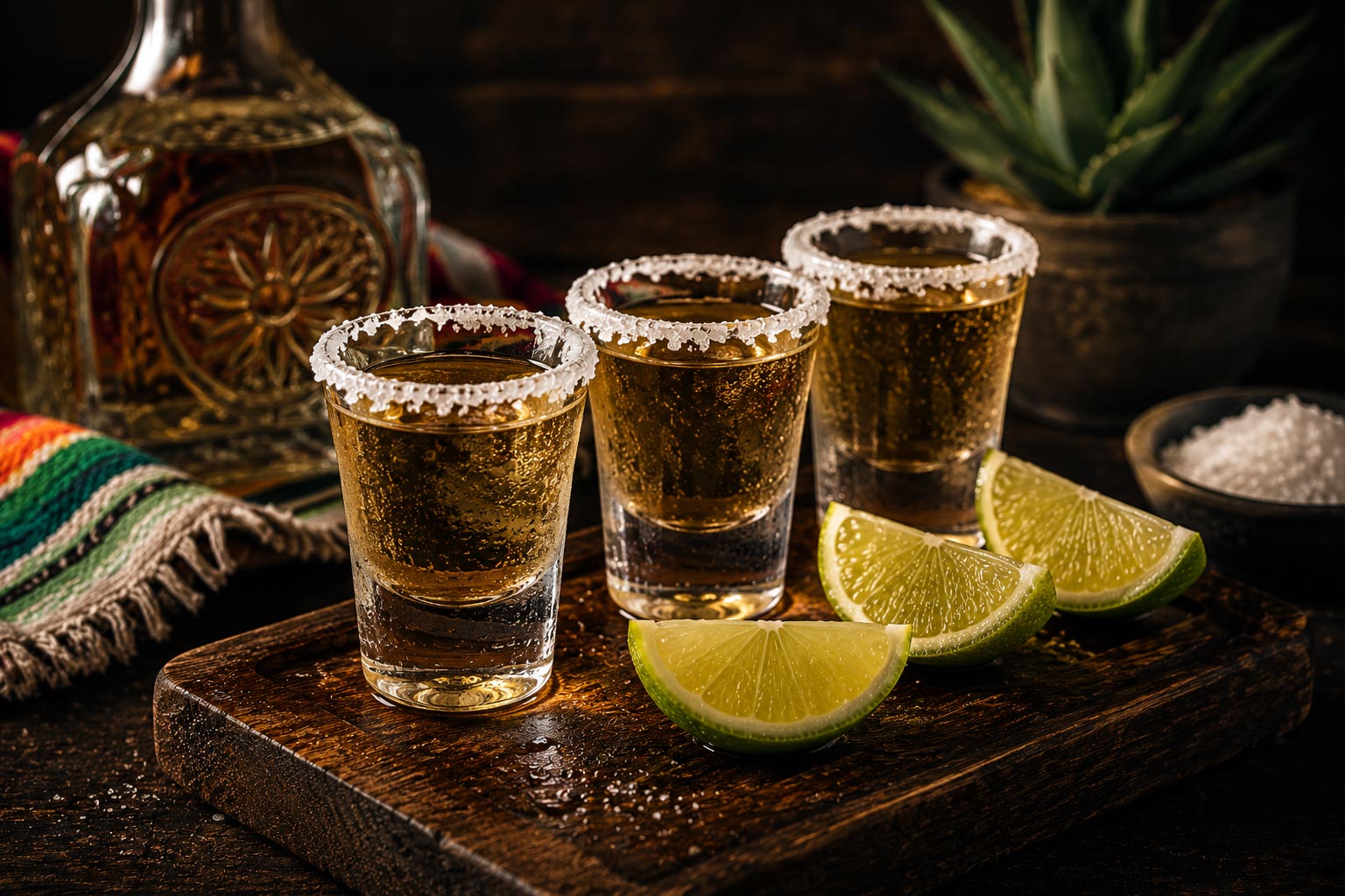 Tequila shot set
